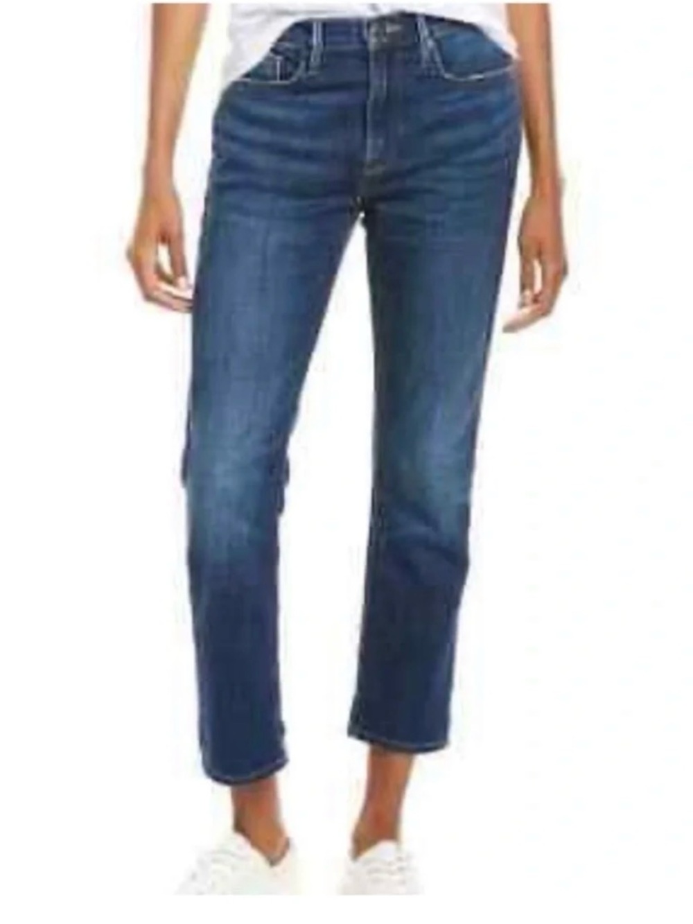 FRAME Le Pixie Beau Slim Boyfriend Jeans Size 28 Dark Wash Petite